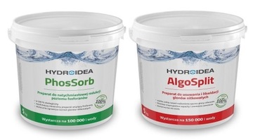 PhosSorb 5Kg + AlgoSplit 5kg BAKTERIE DO OCZKA