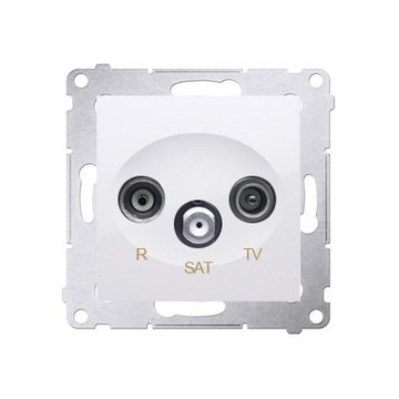 KONTAKT SIMON 54 gniazdo R-TV-SAT DASK.01/11