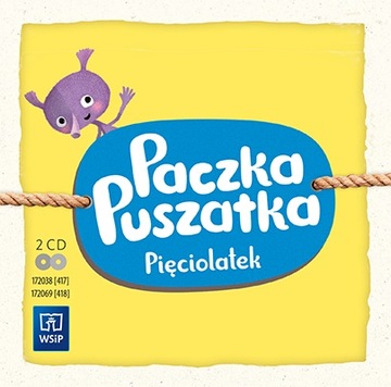 PACZKA PUSZATKA Pięciolatek 2 PŁYTY CD AUDIO