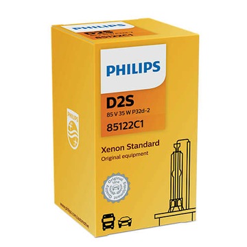 Ксеноновая нить Philips D2S Vision 4600K 35 Вт 85 В