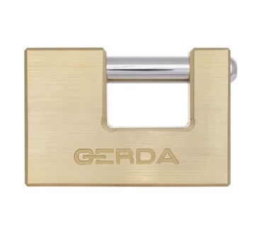KŁÓDKA MOSIĘŻNA GERDA 50MM TRZPIENIOWA ZATRZASKOWA BRASS LINE SZTABOWA
