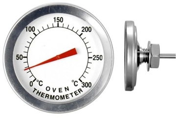 Termometr do wędzarni PIEKARNIKA grila +300C DŁUGI