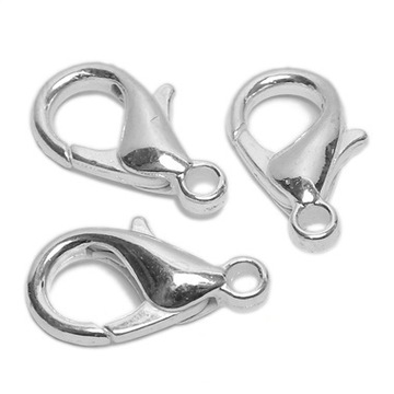 Zapięcia karabińczyki 12mm 10szt bransoletka J112