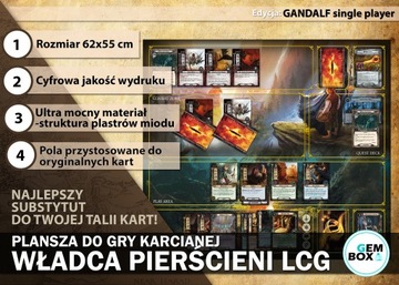 Lord of the Rings LCG - Доска/Коврик для карточек