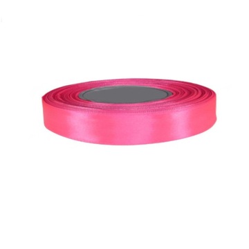Tasiemka satynowa 12mm 32mb PINK 8039 wstążka