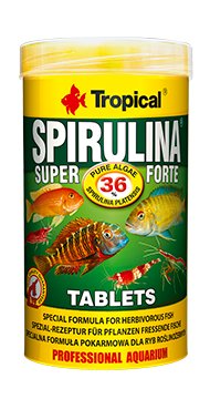 Tropical SPIRULINA SUPER FORTE 36% TABLETS A 200g