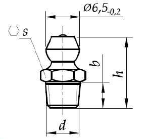 Масленка Каламитка прямая М8х1,25 2 шт.