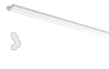 NMC LX42 Listwa ścienna/sufitowa 40x20mm 2mb