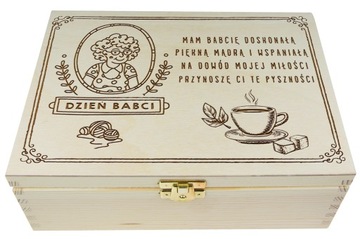 HERBACIARKA + GRAWER DLA DZIADKA I BABCI PREZENT