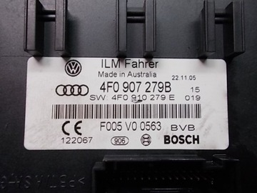 AUDI A6 C6 04-07R MODUL SVĚTEL 4F0907279B