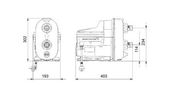 GRUNDFOS Необслуживаемый насос HYDROFOR SCALA2 3–45 A