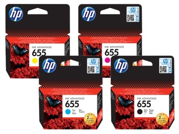 Чернила HP 655 CZ109AE CMYK 3525 4615 4625 5525 6525