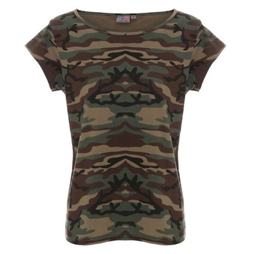 Koszulka damska MORO Military Tshirt bawełna - M