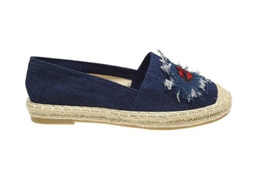 ESPADRYLE DAMSKIE A588 D.Blue r.38