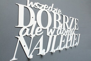 Вешалка настенная для одежды, ключей, прихожая, XL