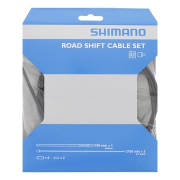 Комплект тросов и корпусов переключателя Shimano.