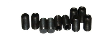 Wkręty dociskowe robaki 6x12mm 10szt DIN-913 45H