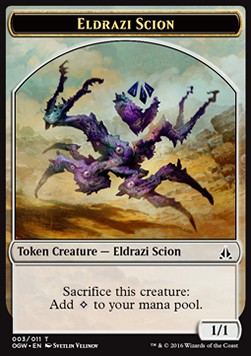 Eldrazi Scion Token (#3) OGW Pjotrekkk *