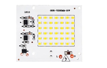 Dioda LED MODUŁ COB 20W SMD2835 zimny biały 230V