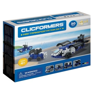 CLICS PL klocki CLICFORMERS 804002 Transportowce