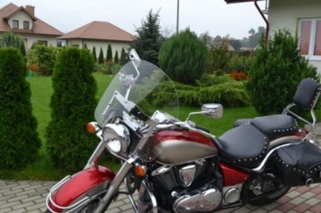 СРЕДНЕЕ СТЕКЛО HONDA SHADOW 1100 VT1100 НЕРЖАВЕЮЩЕЕ СТЕКЛО
