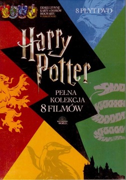 HARRY POTTER PEŁNA KOLEKCJA 8 FILMÓW [ 8 DVD ]