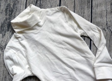 ZARA NOWA KOSZULKA BLUZKA Z GOLFEM GOLF ECRU 118