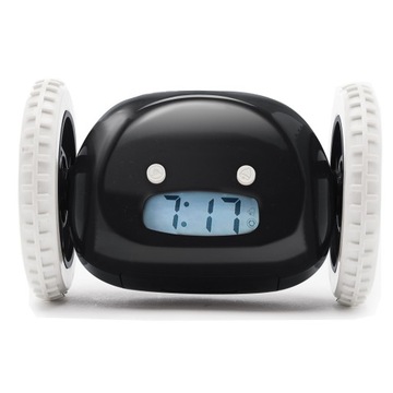 Zegar budzik Nanda Home czarny 13cm