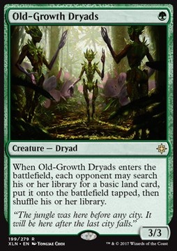 Old-Growth Dryads - za 1 mana 3/3 @@@