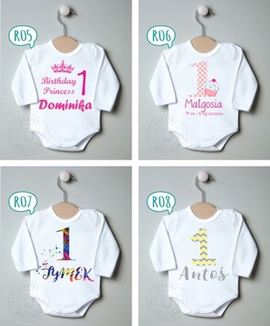 БОДИ НА ДЕНЬ РОЖДЕНИЯ со своим именем, ГОДИК, узоры 80