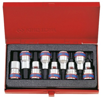 ZESTAW NASADEK HEX 1/2'' KING TONY 4110PR