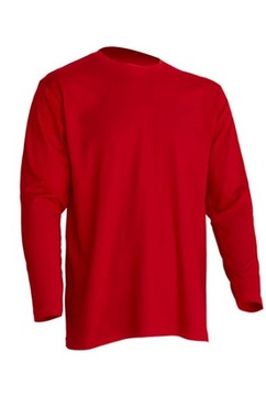 T-shirt KOSZULKA MĘSKA 150LS długi rękaw S BK