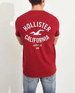 t-shirt Hollister Abercrombie koszulka XL