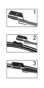 ДВОРНИКИ RAIN PRO FORD S-MAX 06-09