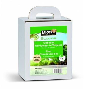 SAICOS FLOOR CLEAN SET - magic cleaner + wax care