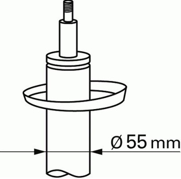 ПЕРЕДНИЕ АМОРТИЗАТОРЫ VW CADDY 2004-2015 VW TOURAN 2003-2010 KPL