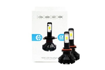 ŻARÓWKI SAMOCHODOWE LED SERIA CX HH8 H9 H11 30W 6000K