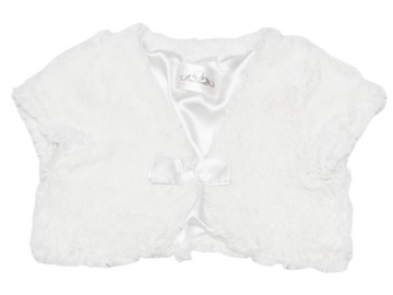 ПЛАТЬЕ плюшевое болеро цвета экрю J.NEW 122-128