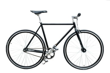 Rower Woo Hoo Bikes Classic Black Single Speed 19