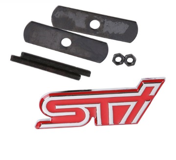 EMBLEMAT ZNACZEK LOGO SUBARU STI METALOWY GRILL
