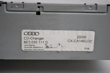 CD-чейнджер Audi A3 A4 TT 8E0035111D