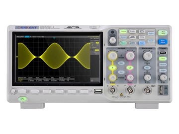 SDS1202X-E oscyloskop SIGLENT 200MHz 1GSa/s 14Mpts