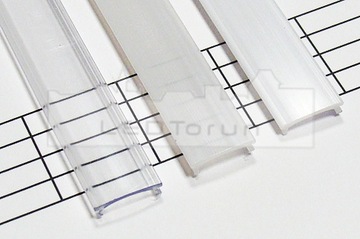 фото ориг. №3, Aluminum profile+ glass phosphors a to led strip overlay 2m