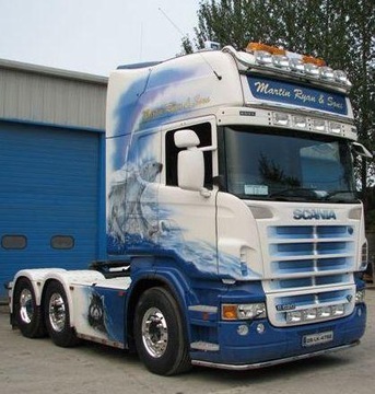 MAN SCANIA MAGNUM ACTROS IVECO VOLVO ORUROWANIE DACHOWE STAL NIERDZEWNA