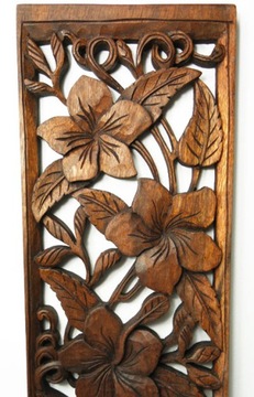 Впечатляющее панно для резьбы по дереву ДЕРЕВО-ОРНАМЕНТ 100см