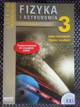 FIZYKA I ASTRONOMIA 3 Falandysz OPERON zbiór zad.