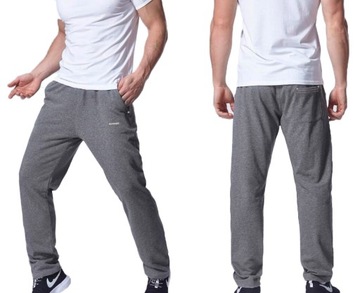 Spodnie Dresowe Męskie Dresy RENNOX 122 XL Antracy