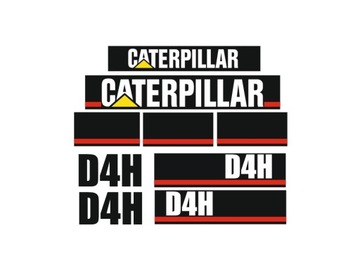 Naklejki naklejka oklejenie Caterpillar D4H