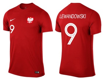 KOSZULKA NIKE POLSKA LEWANDOWSKI 2018 L