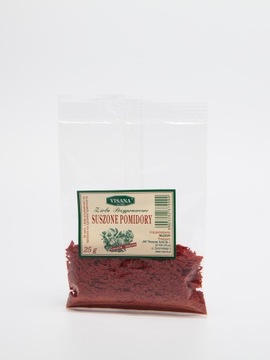 Pomidory suszone wiórki 25g VISANA